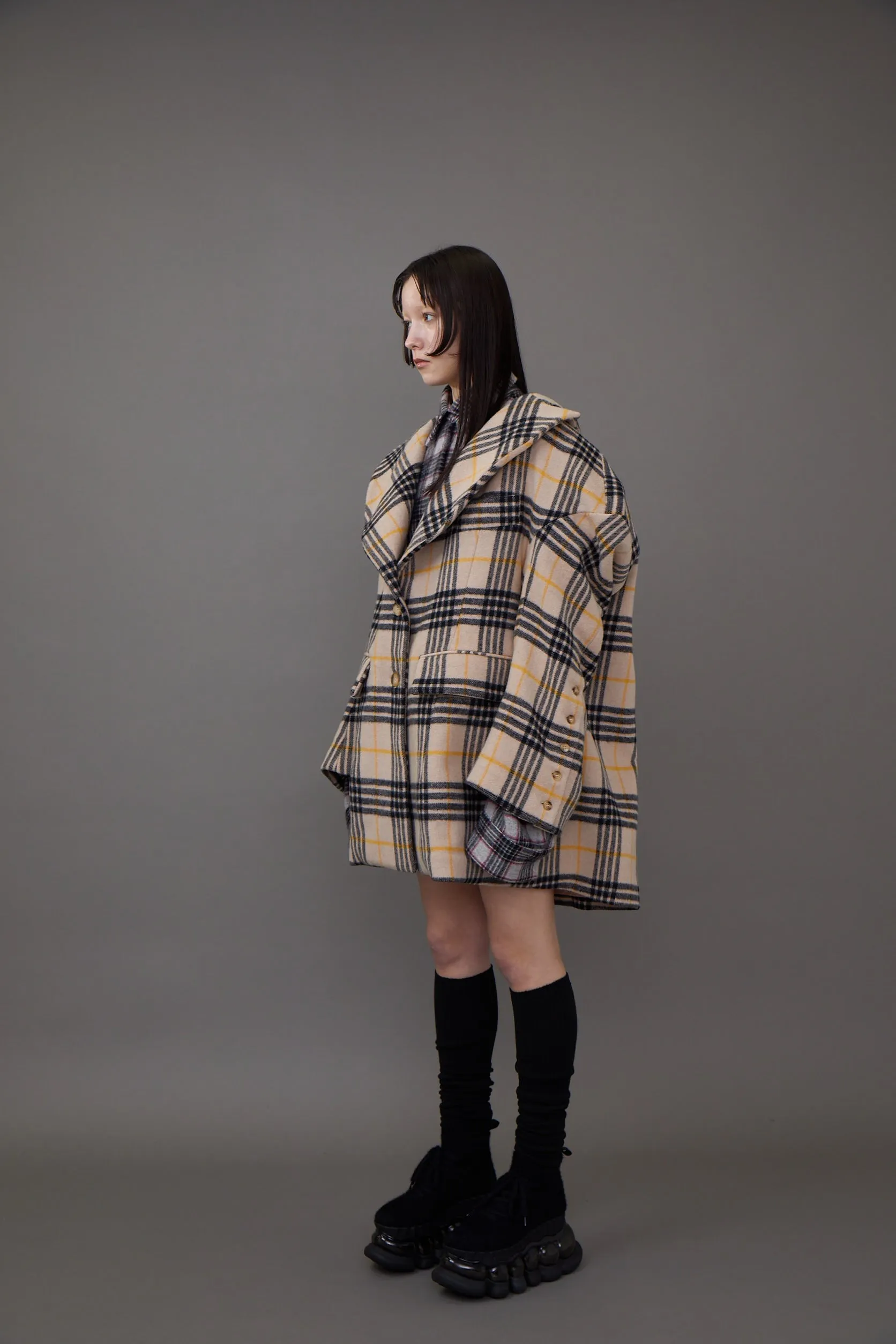 5Xl Melton JKT / Check