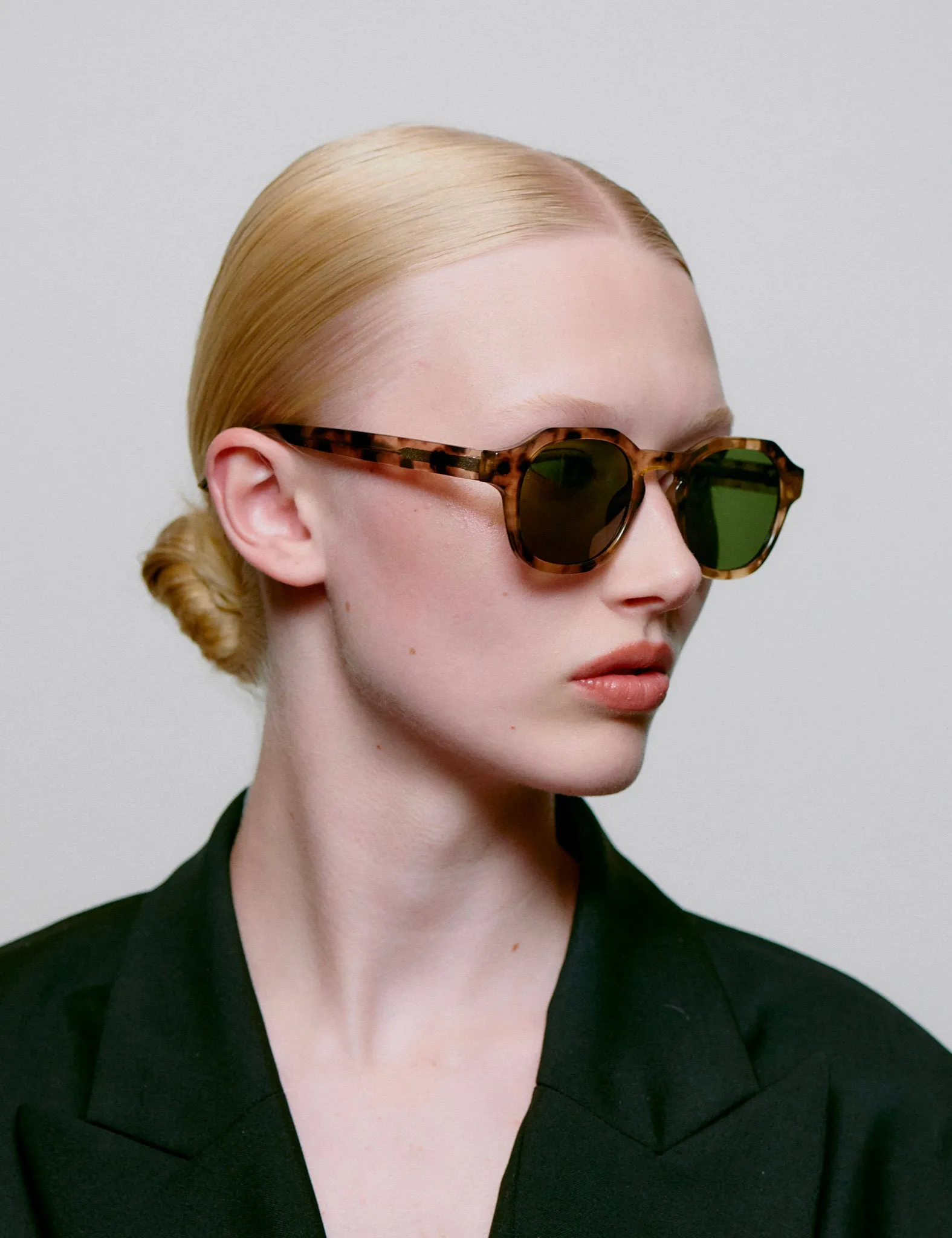 A. Kjaerbede Zan Sunglasses - Coquina Tortoise