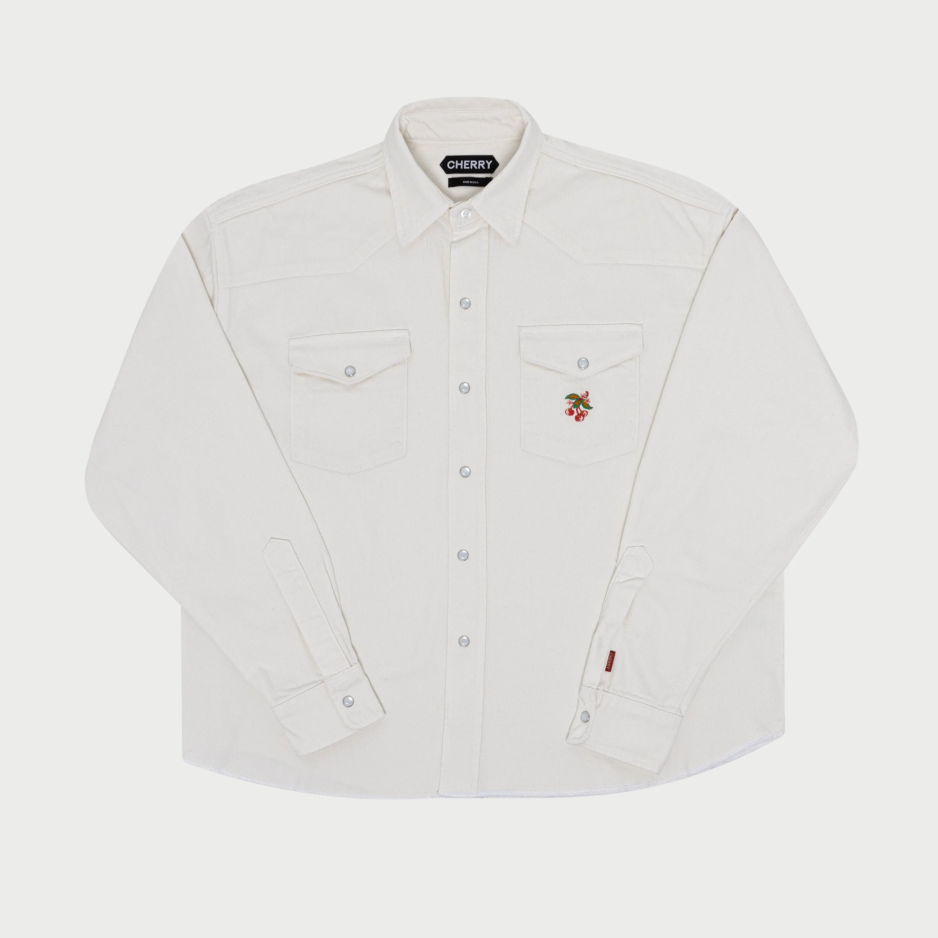 Big Western Shirt (White)