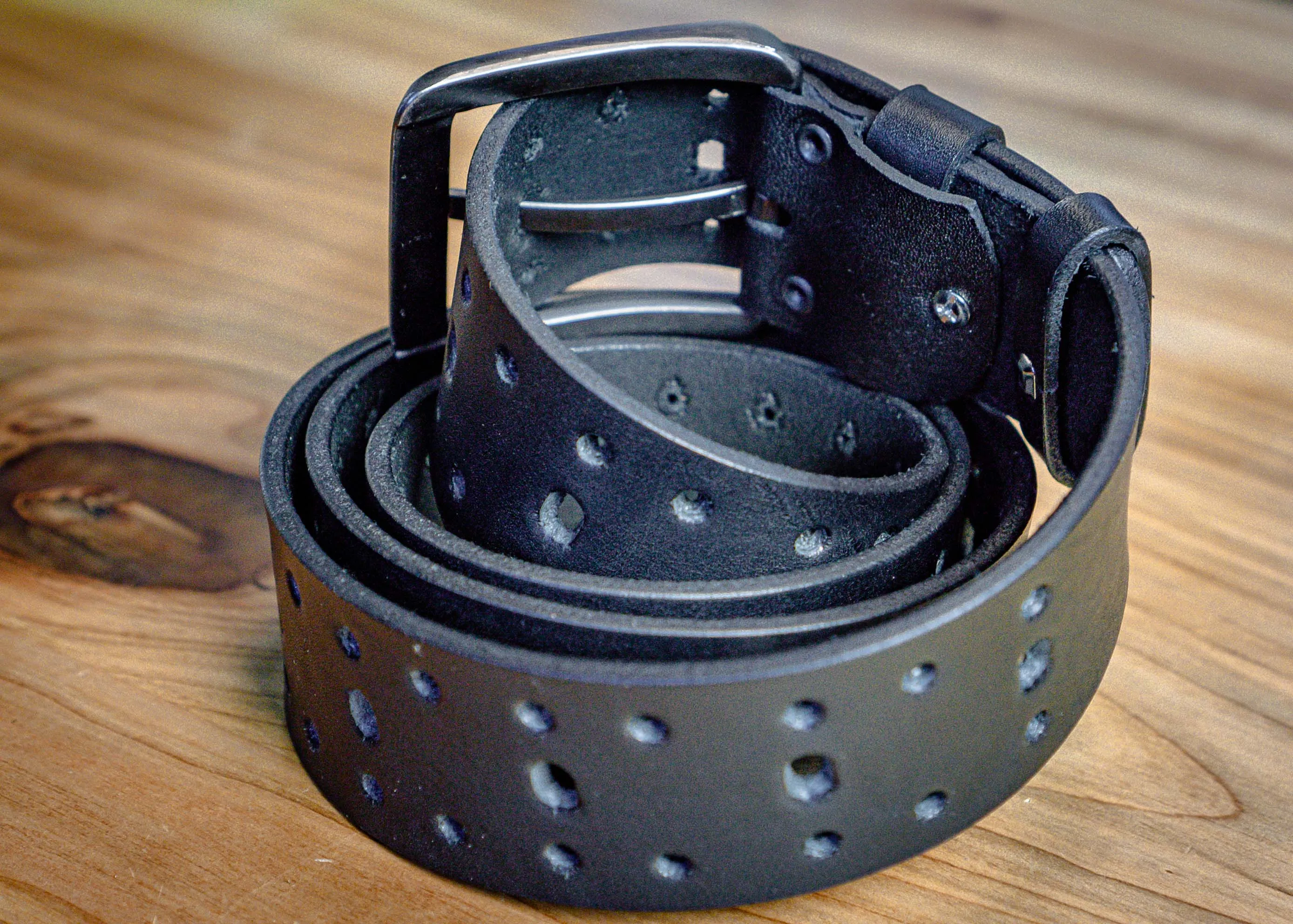 Black Leather Belt | Men’s Belt HANDCRAFTED