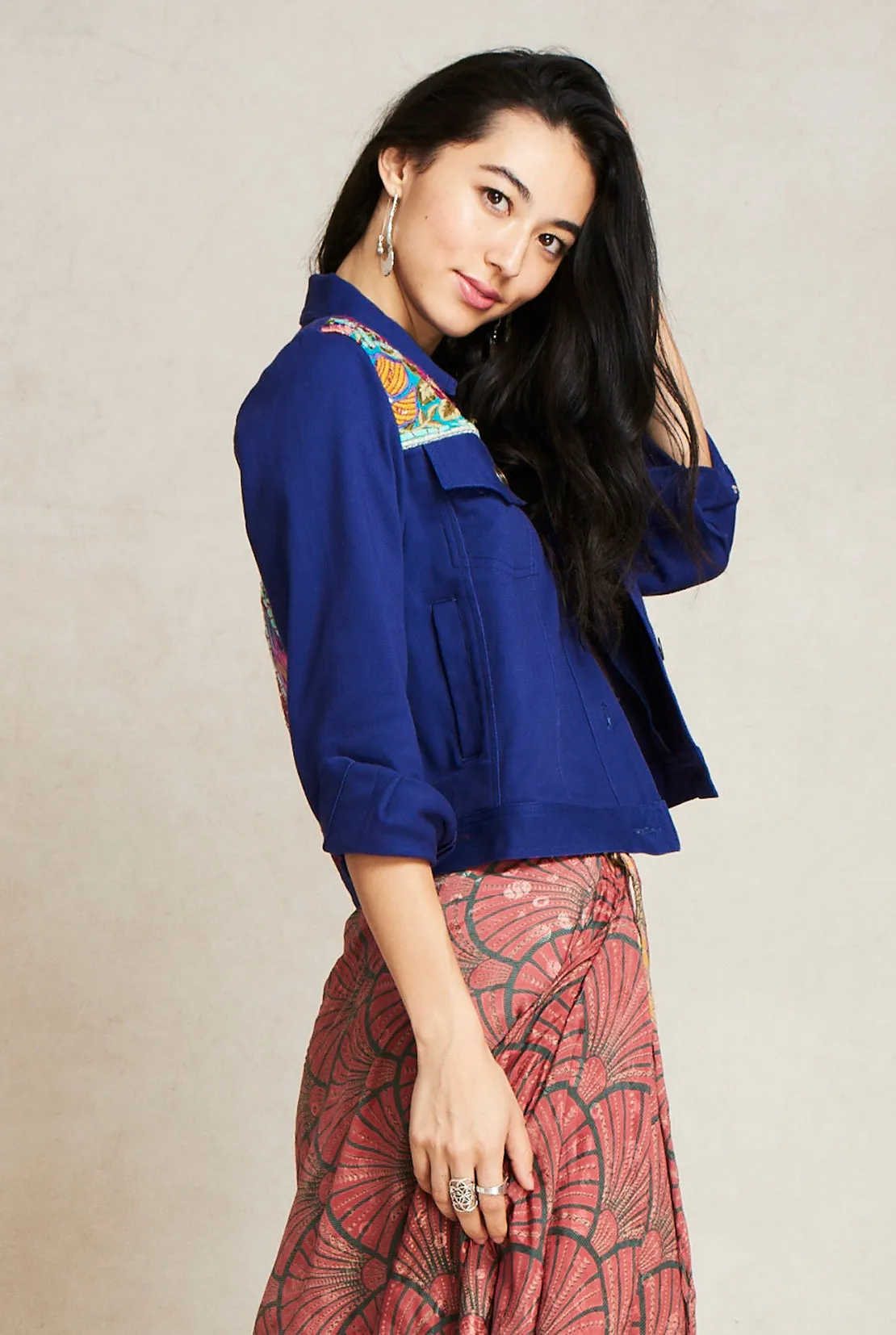 Blue Boho Rogue Jacket