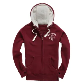 BMX Fleece Lined Zip Up Hoodie