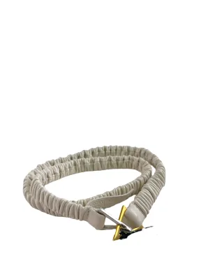 Bottega Veneta White Leather Belt