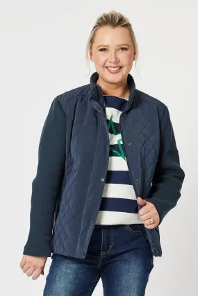 Brighton Puffer Jacket | Navy