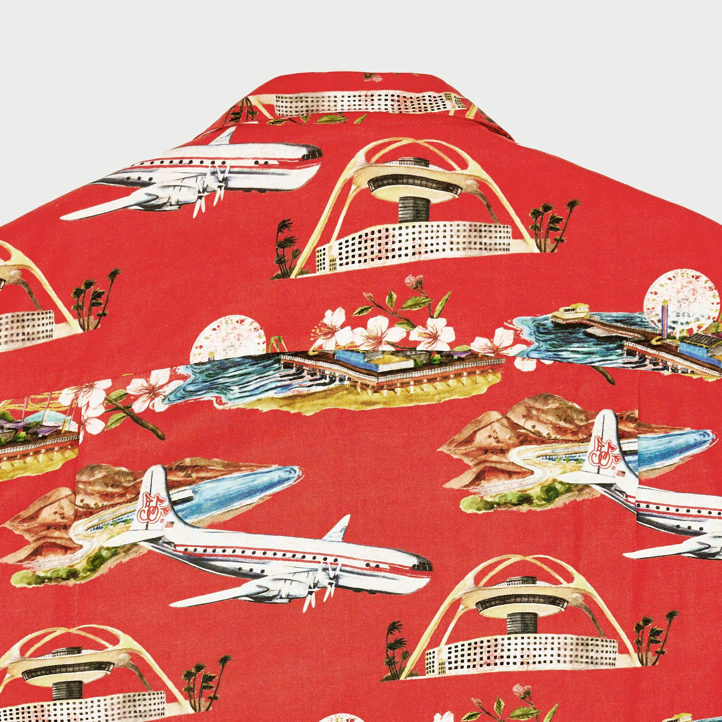 California Vacation Shirt (Red)