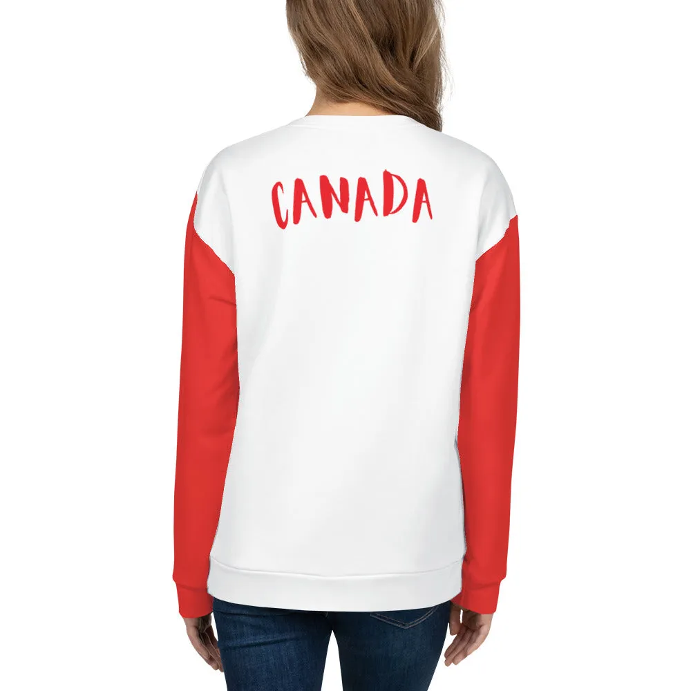 Canada Flag Sweater / Canada Clothing / Canada Outfit