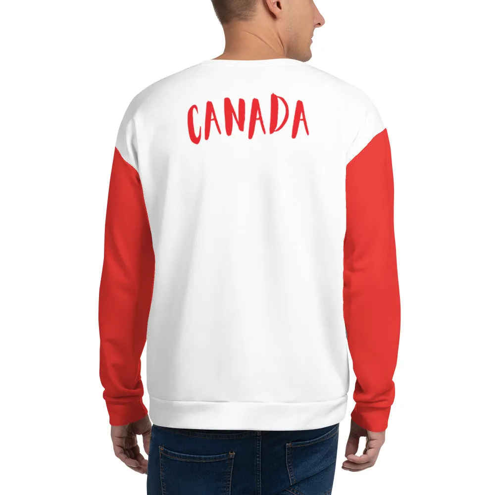 Canada Flag Sweater / Canada Clothing / Canada Outfit