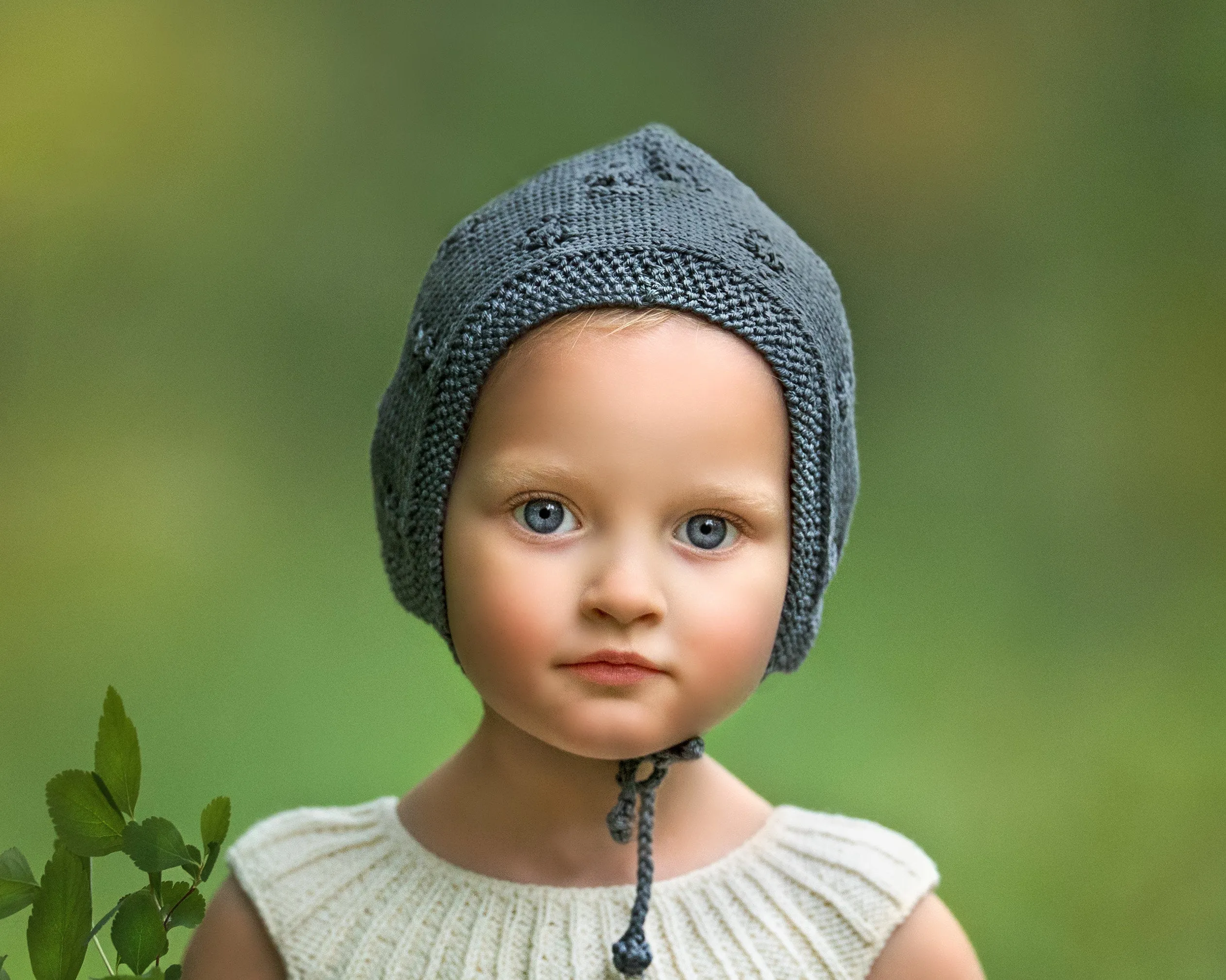 Cotton Fleur Bonnet - Earth Colours