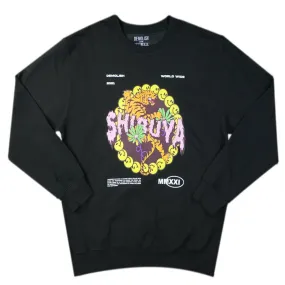 Demolish Tiger Fever Crewneck (Blk/Pink/Yllw) /D5