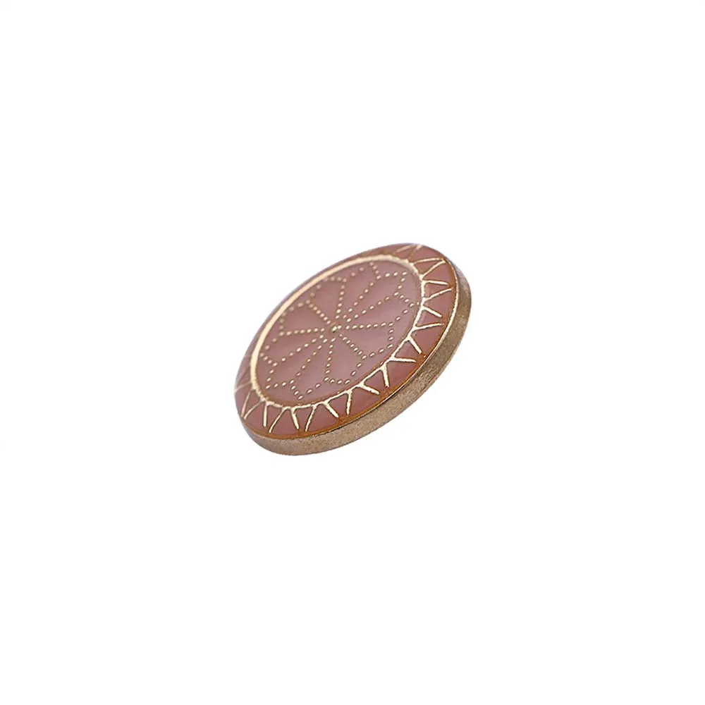 Designer Lamination Shank Metal Buttons for Clothing