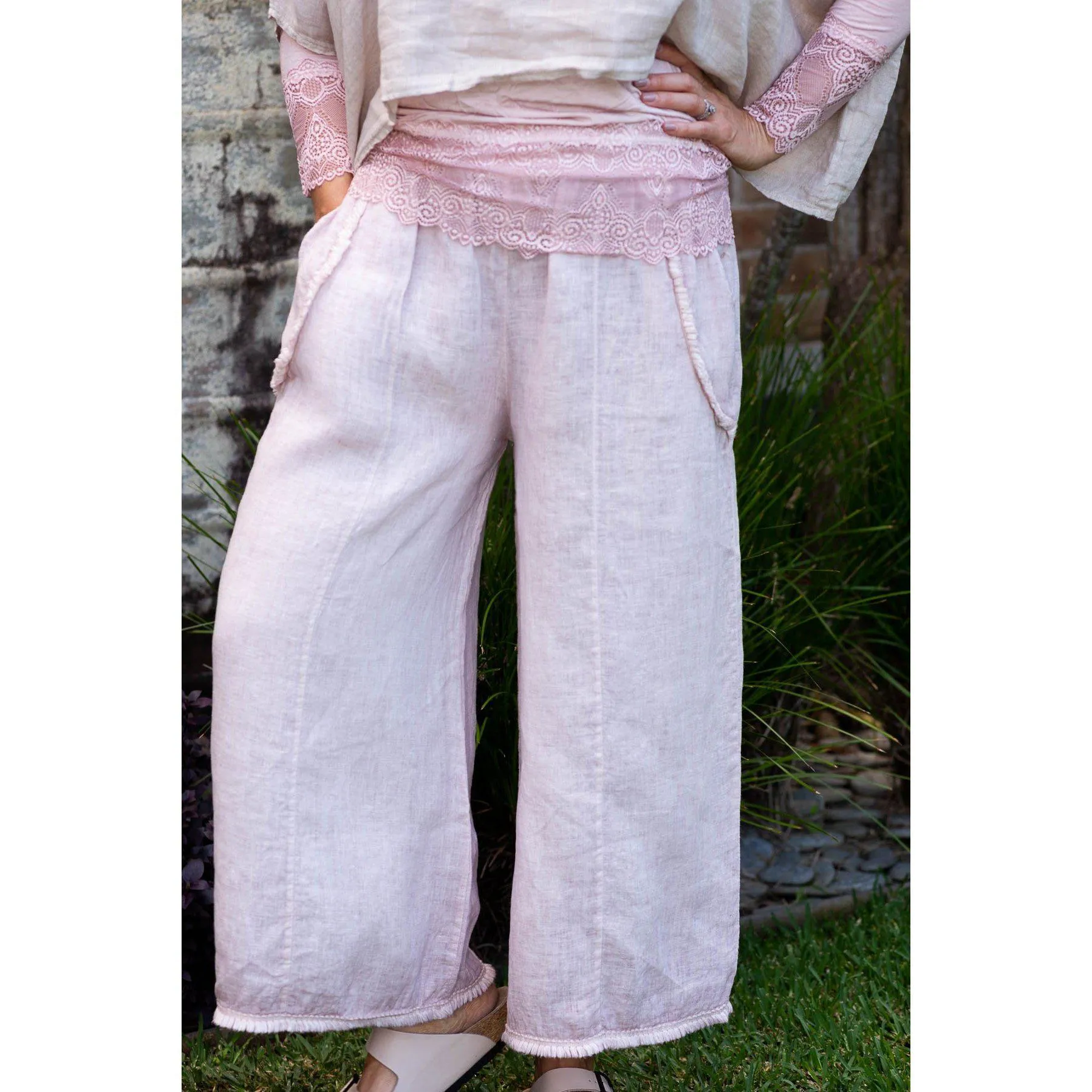 Donna Donna Pink Chai Pant