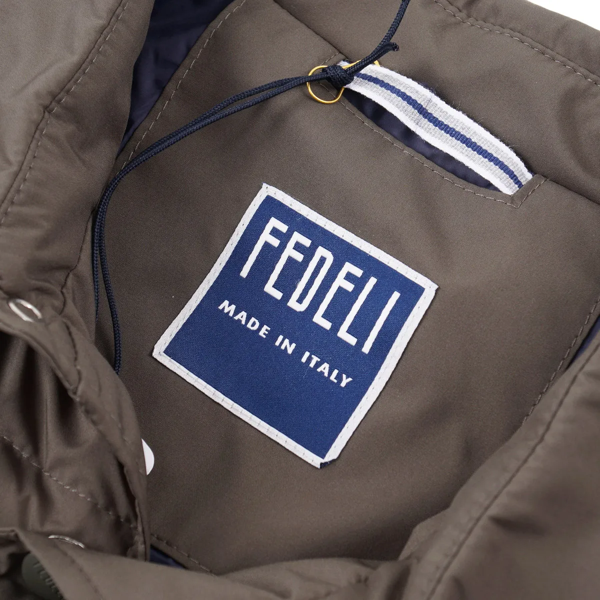 Fedeli Airstop Quilted Down Shirt-Jacket