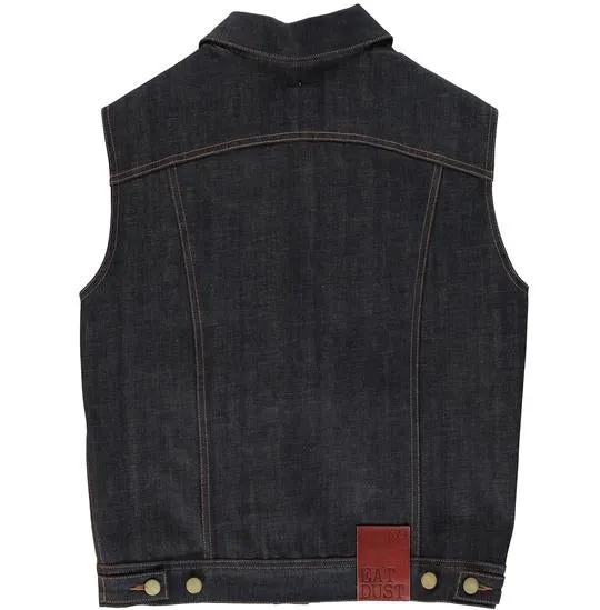 Fit 736 Denim Vest, Indigo Blue