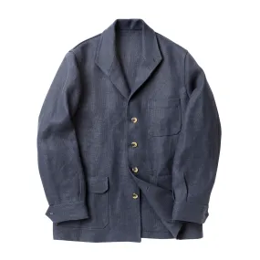 Fox Classic Navy Heavy Linen Teba Jacket