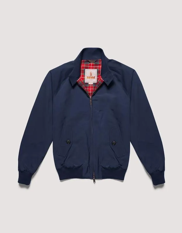 G9 Classic Fit Harrington Jacket, Navy