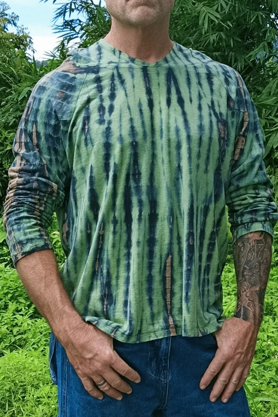 Hemp Hoody in Rainforest