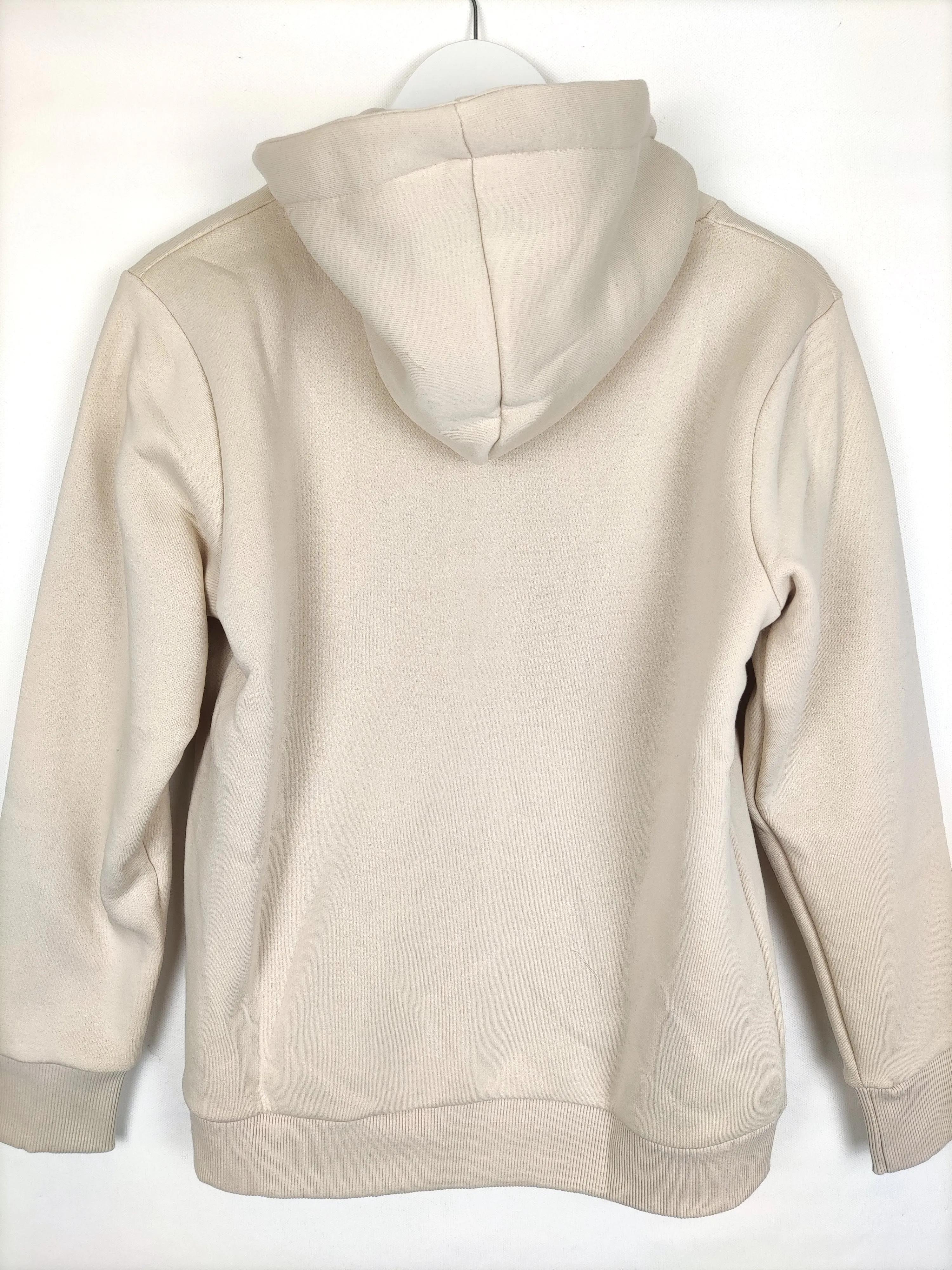 HOODIE JACKE BW "LEO PATCH" BEIGE