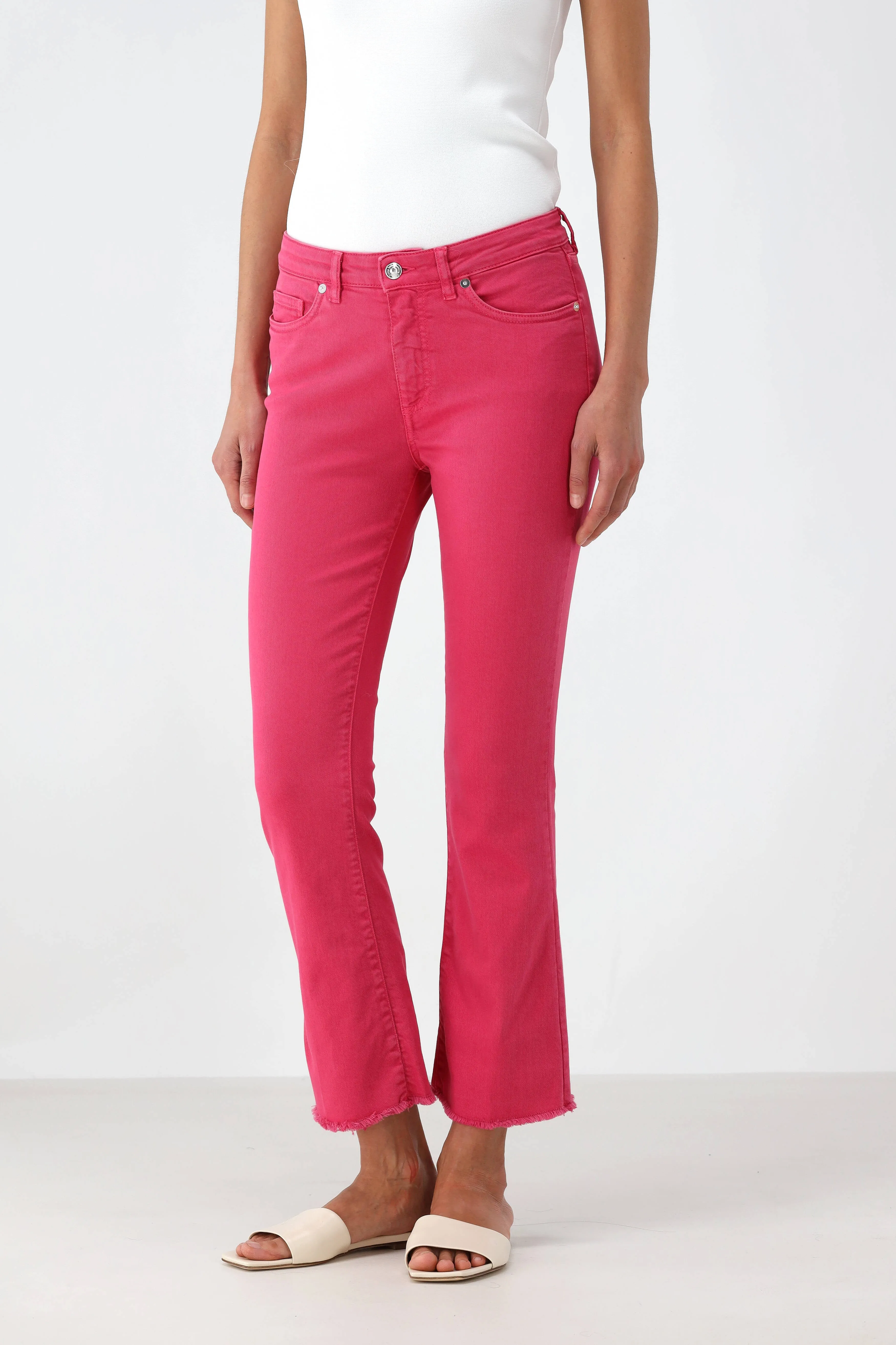 Jeans Endless Trumpet in Fuchsia