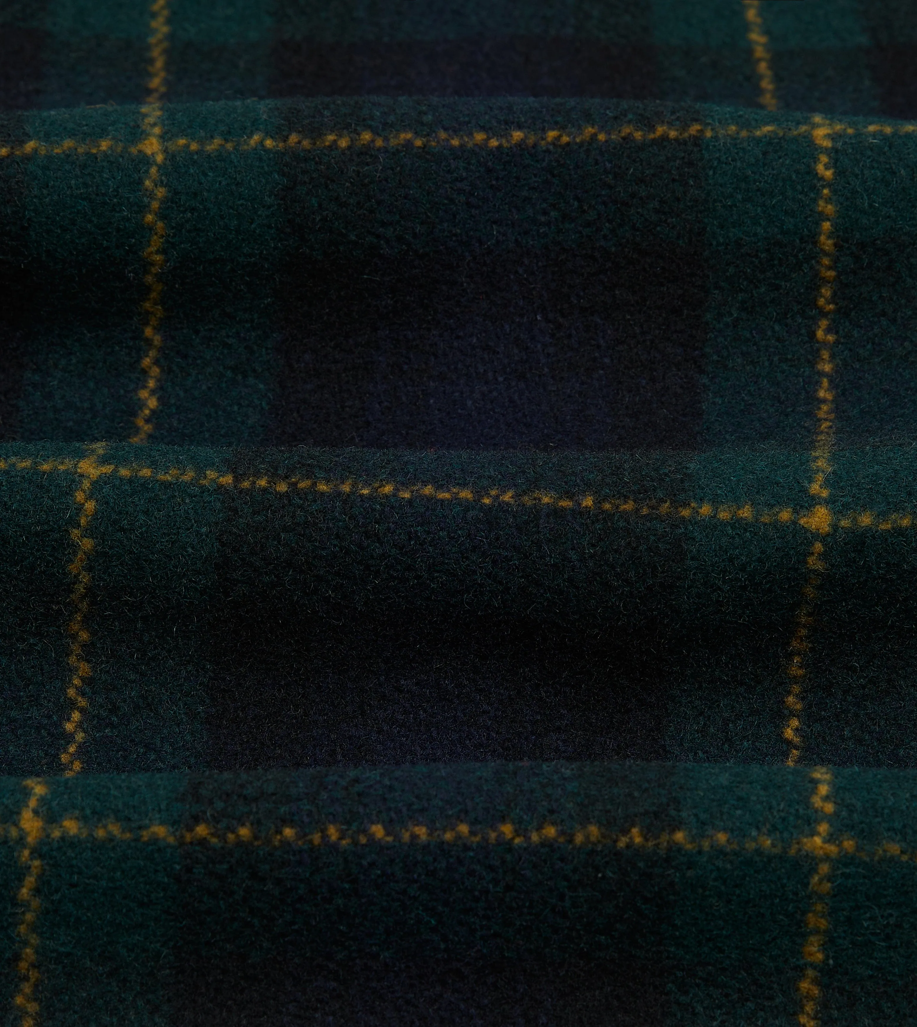 Johnston Check Melton Wool Donkey Chore Jacket