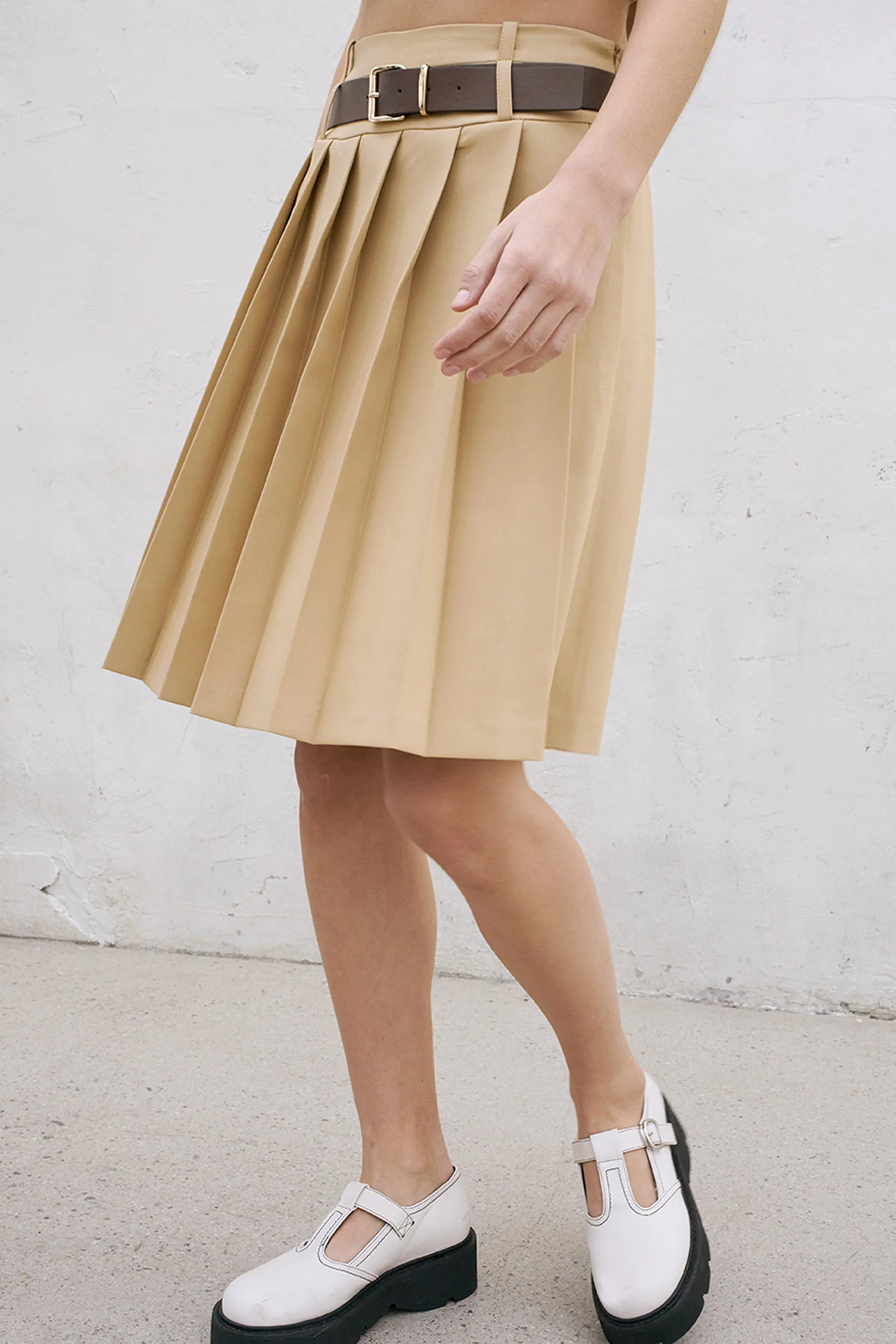 Lavie Skirt, Beige