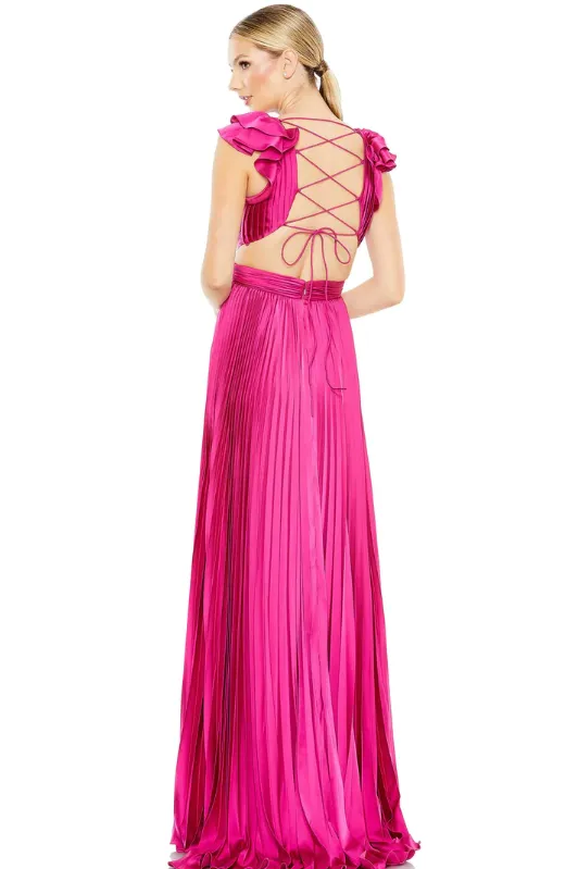 Mac Duggal Pleated Gown style 26729