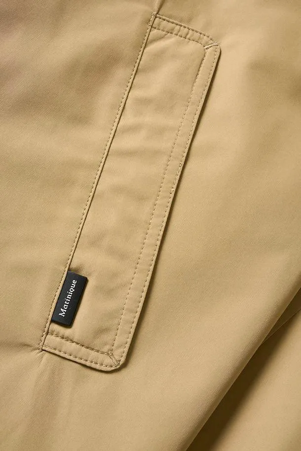 Matinique Miles Mac Jacket Warm Khaki