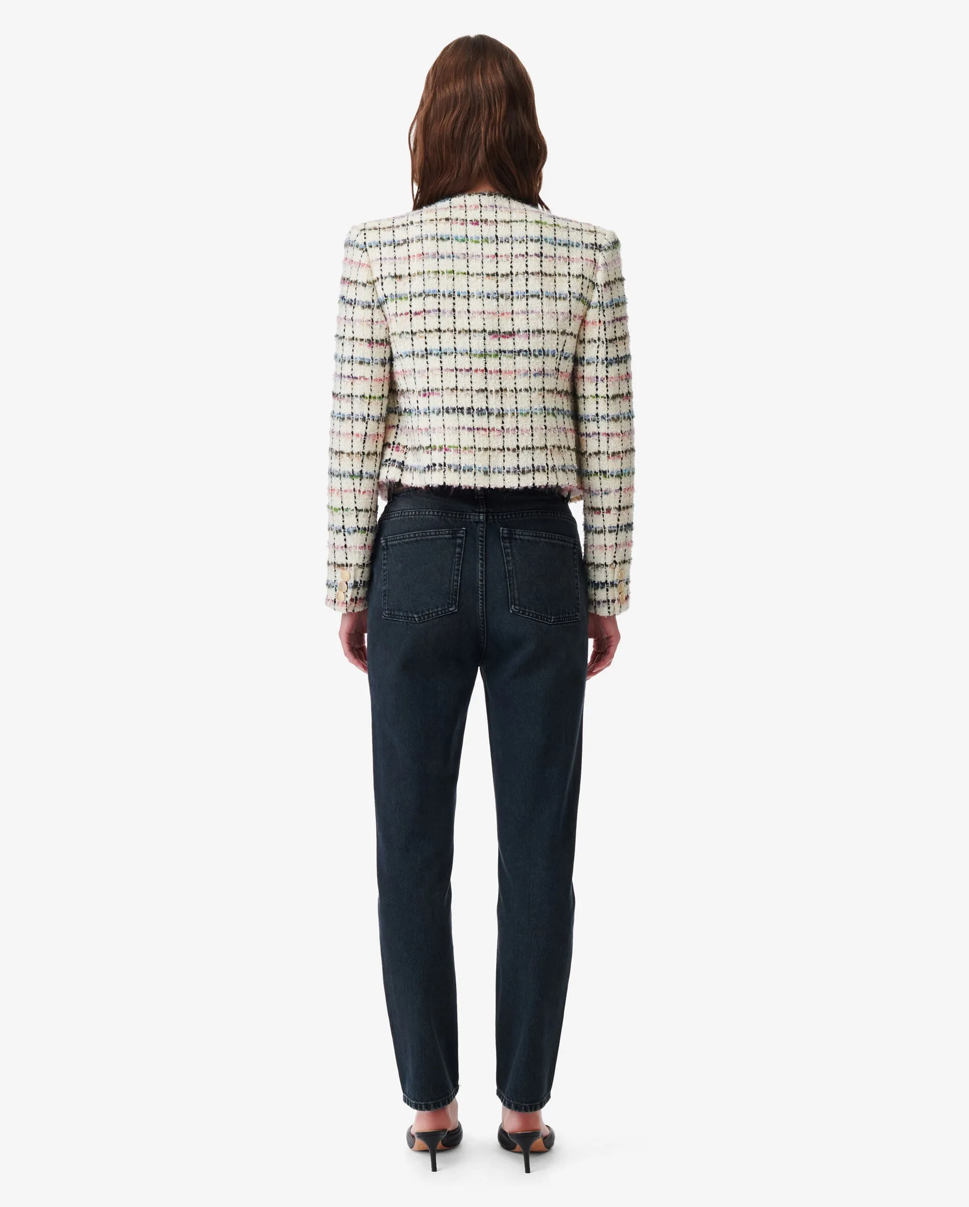 MIORA MULTICOLORED TWEED JACKET / MULTI