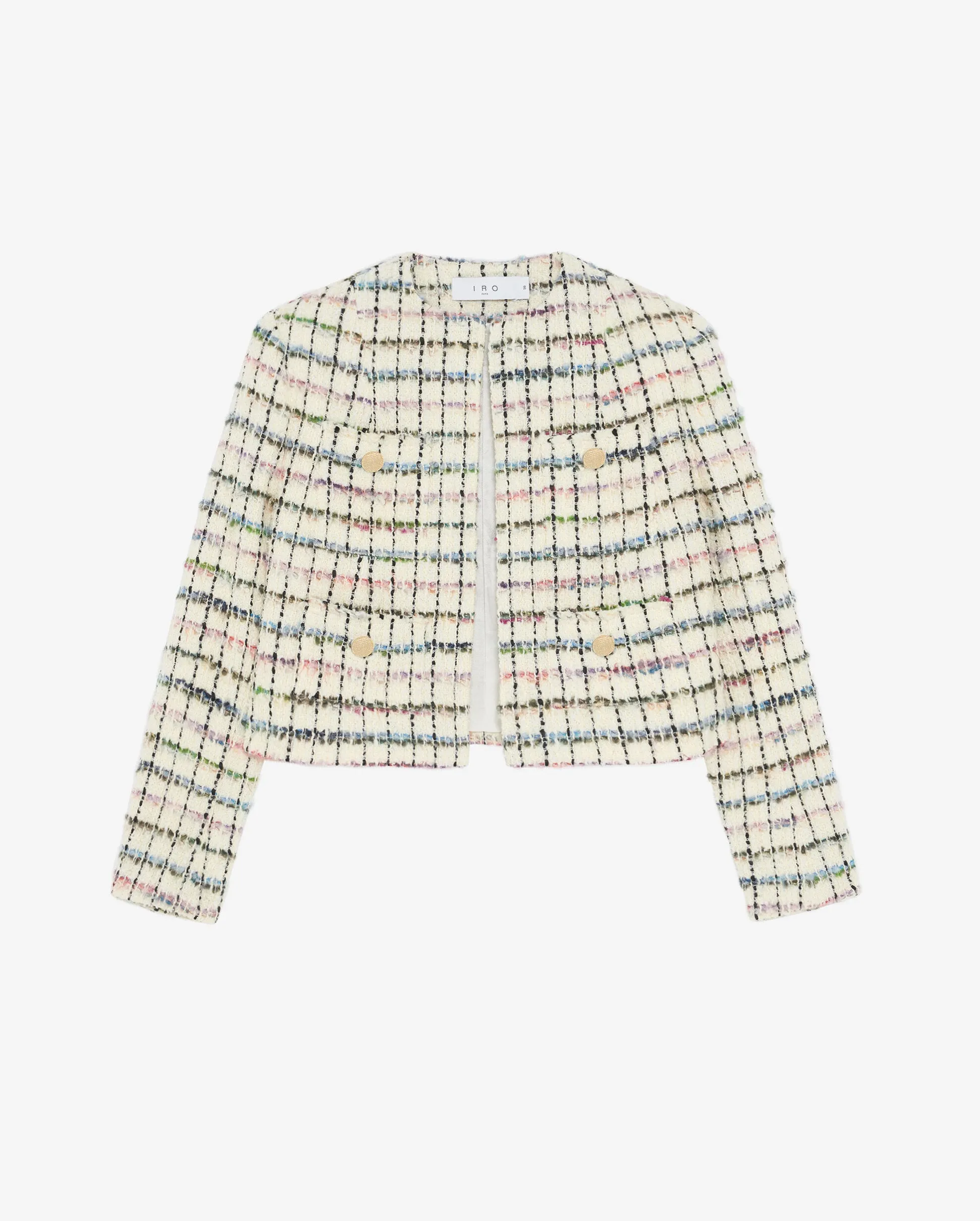 MIORA MULTICOLORED TWEED JACKET / MULTI