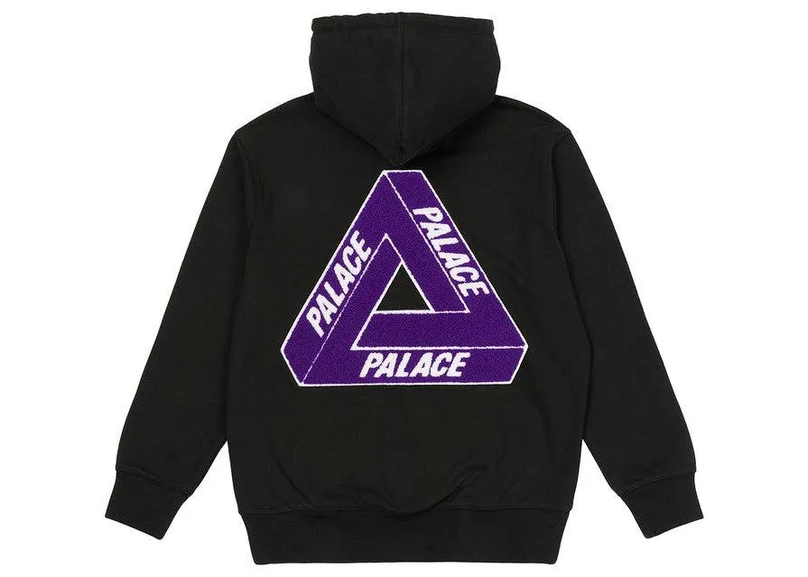 Palace Tri-Chenille Hoodie Black