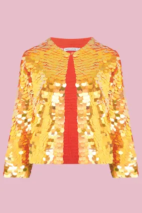 PENNY SEQUIN JACKET - FOX