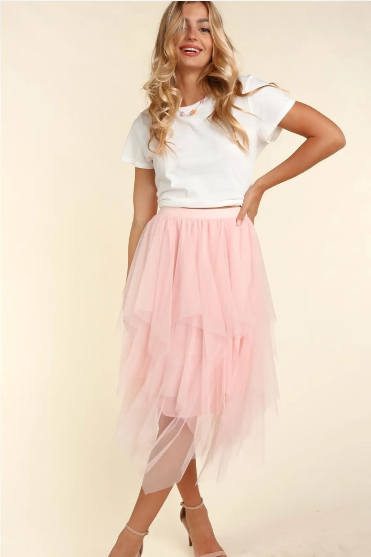 Pink Tulle Skirt