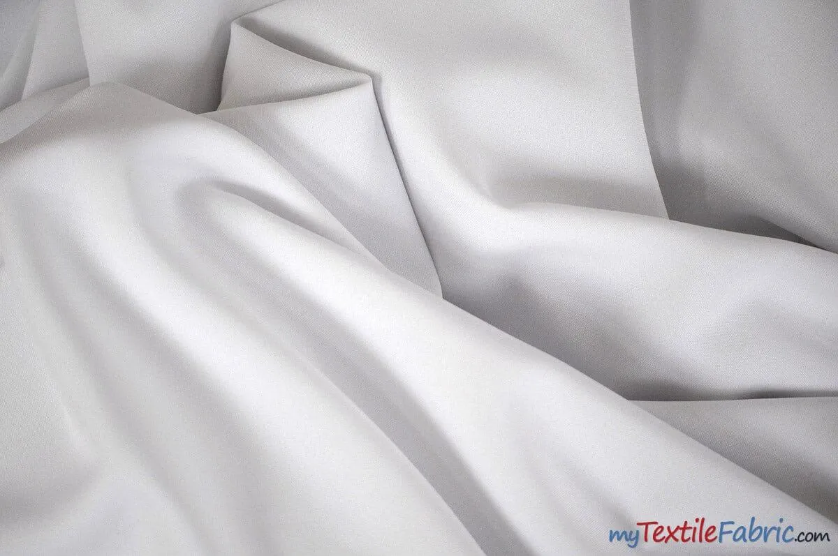 Polyester Gabardine Fabric | Polyester Suiting Fabric | 58" Wide | Multiple Colors | Polyester Twill Fabric |