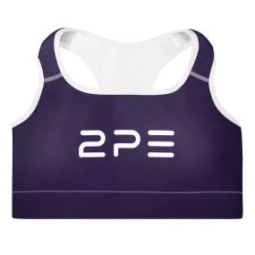 Purple Padded Sports Bra