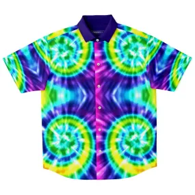 Rings of Saturn Short Sleeve Button Down Shirt