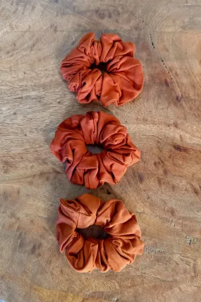 Rust Scrunchie 3 Pack