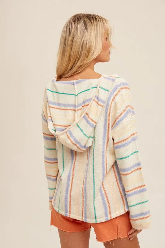 Sloane Striped Hoodie