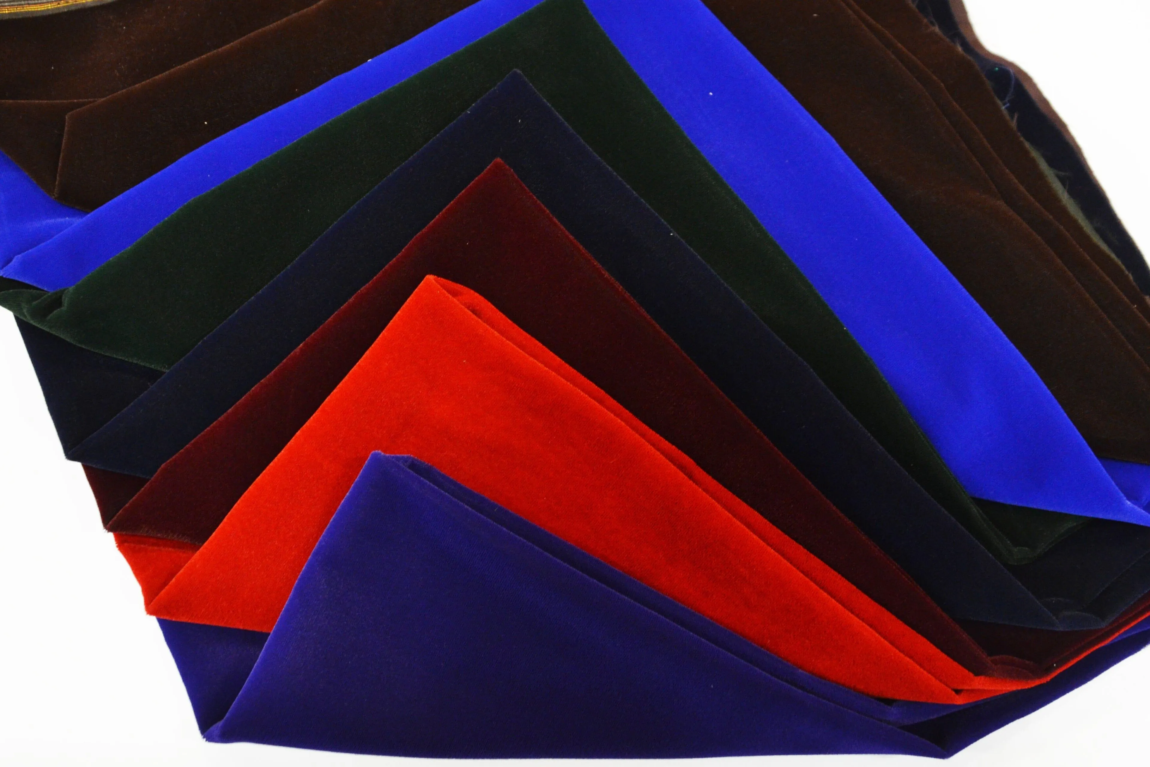 Soft Triple Velvet Fabric | 45" Wide | Plush Triple Velvet | Made in Korea | Multiple Colors |