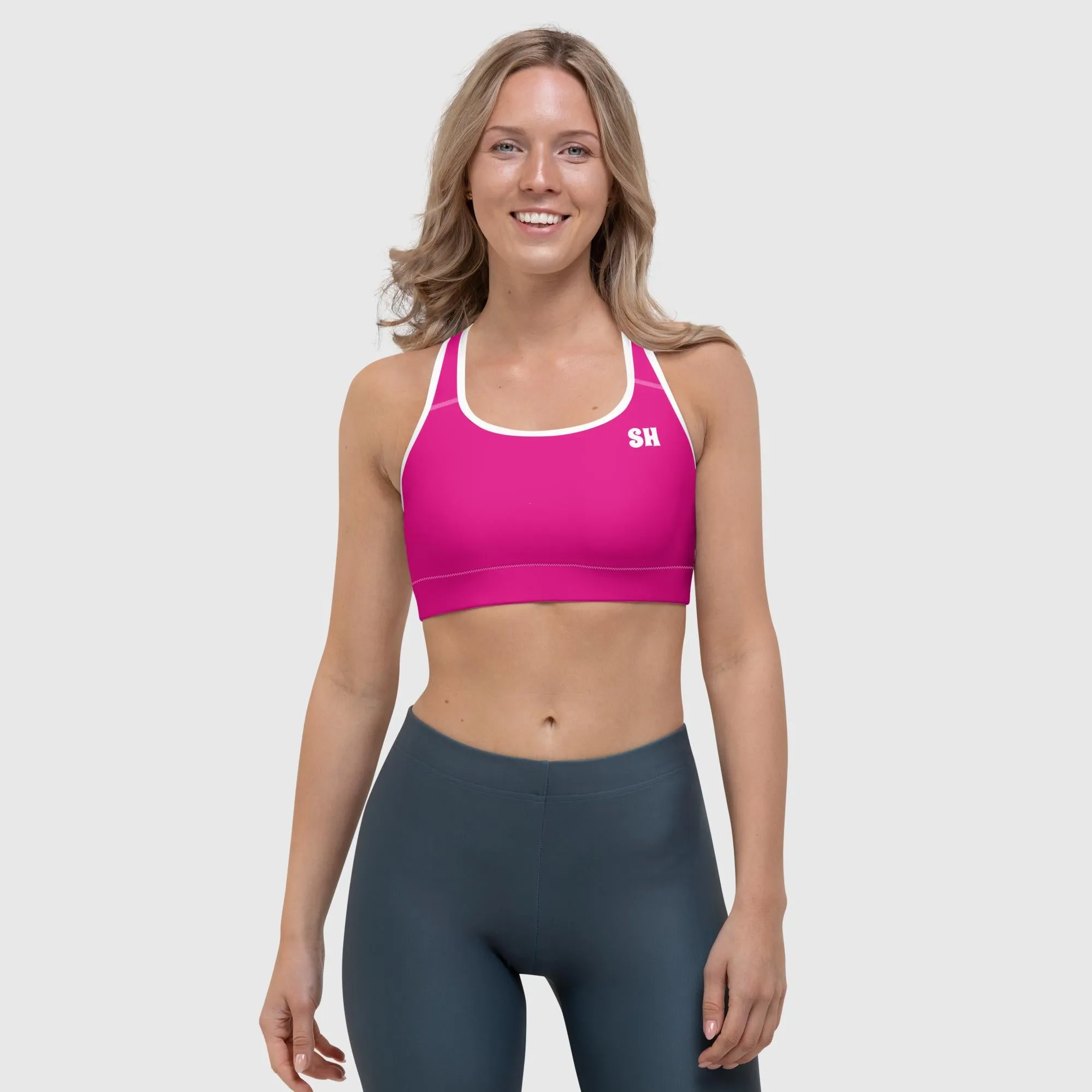 Sports Bra - Medium Pink