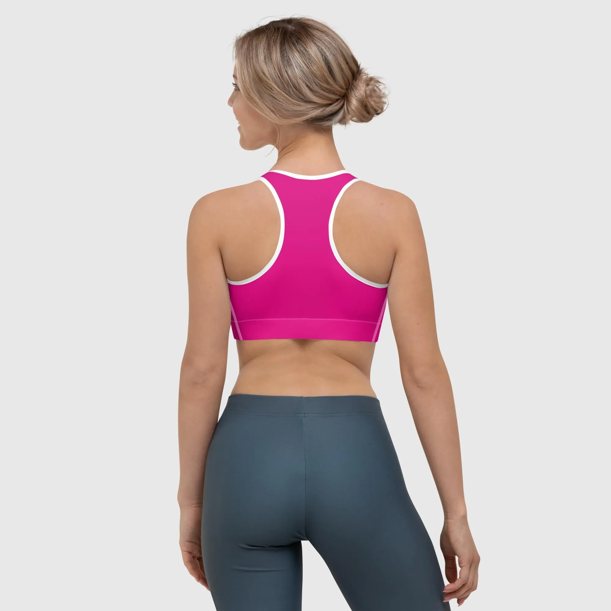 Sports Bra - Medium Pink