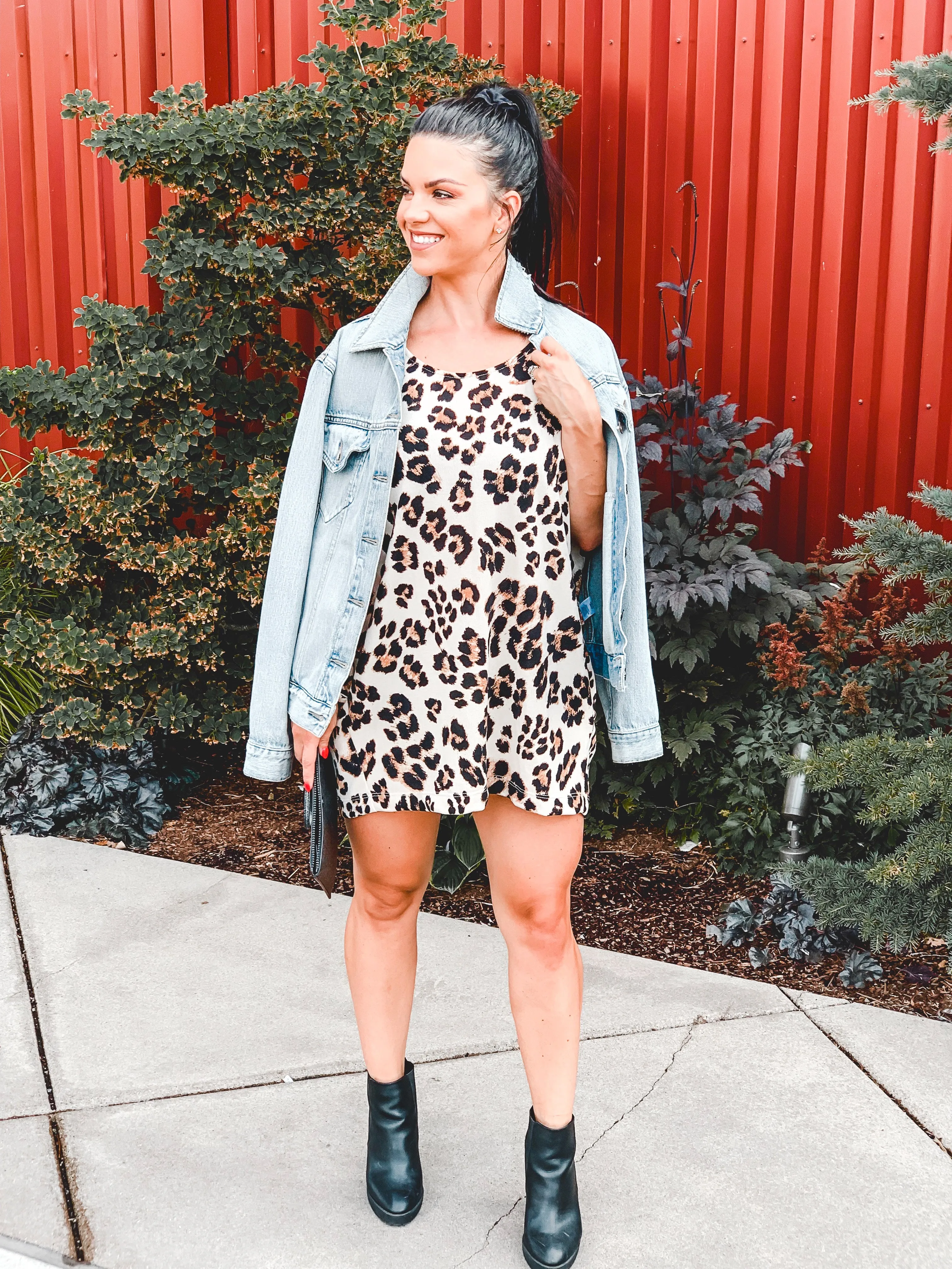 Spot On Leopard Dress