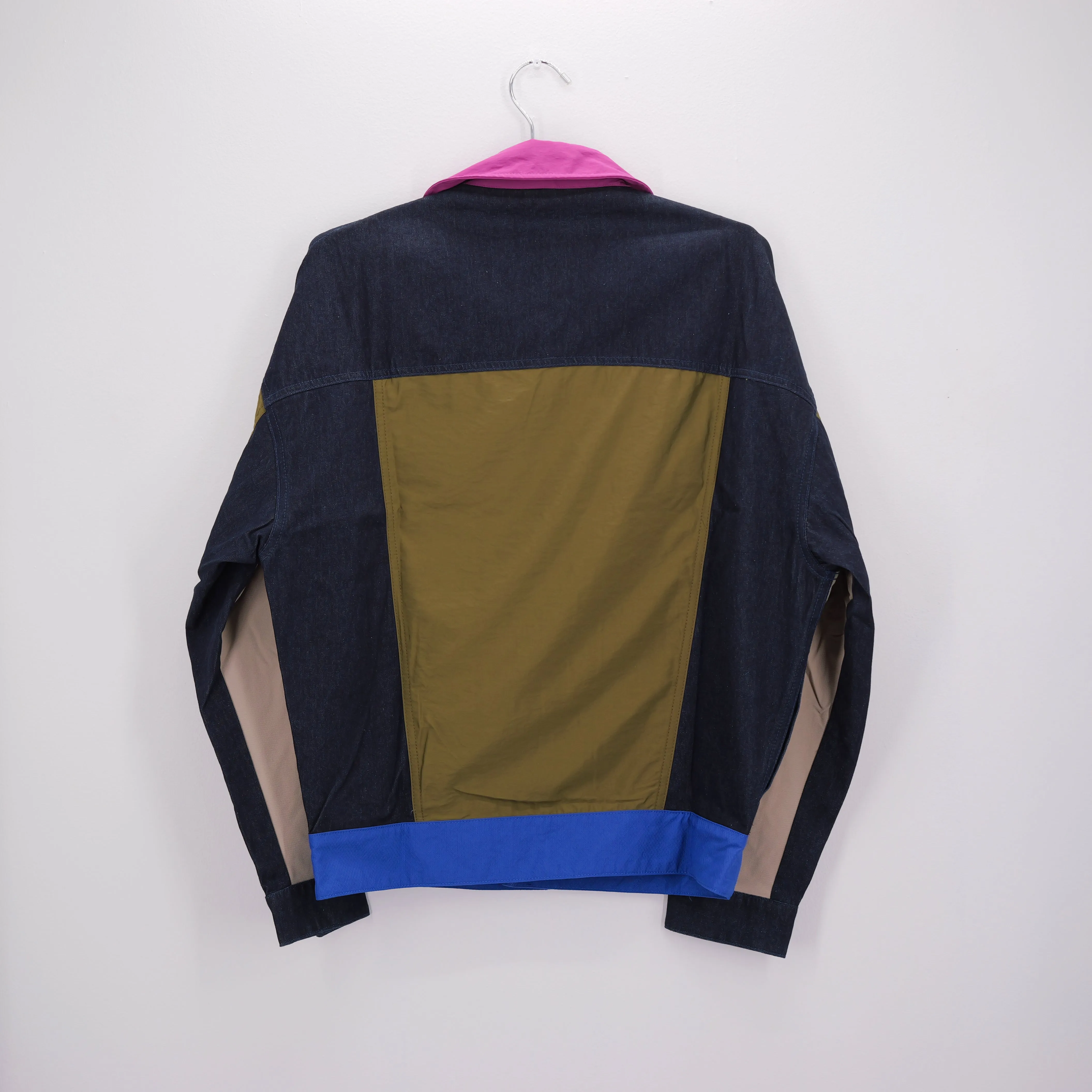 TANGRAM DENIM JACKET MULTI