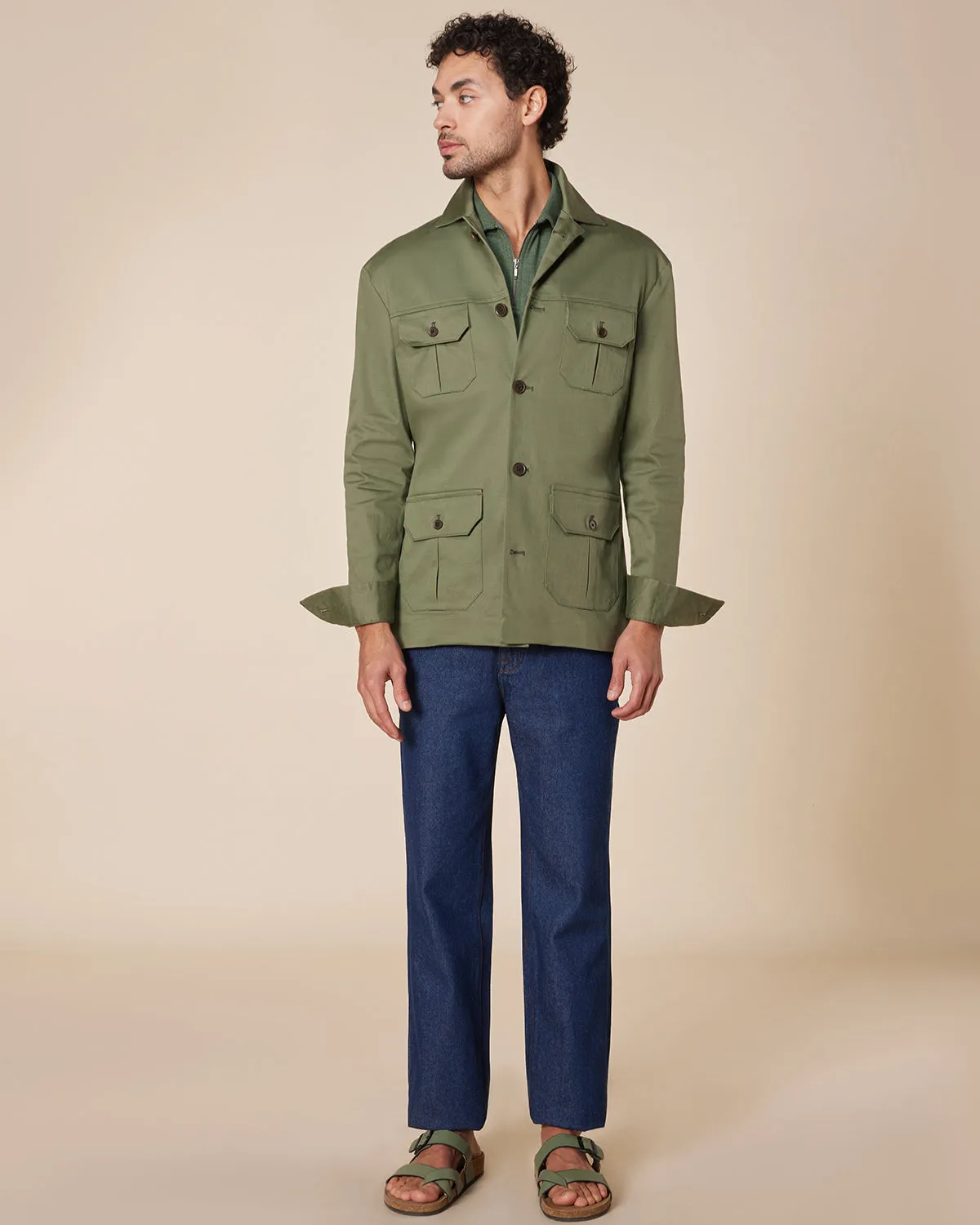 The Eton Jacket - Olive