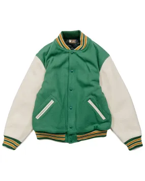 The Real McCoy's MJ23120 Wool Varsity Jacket Shamrock