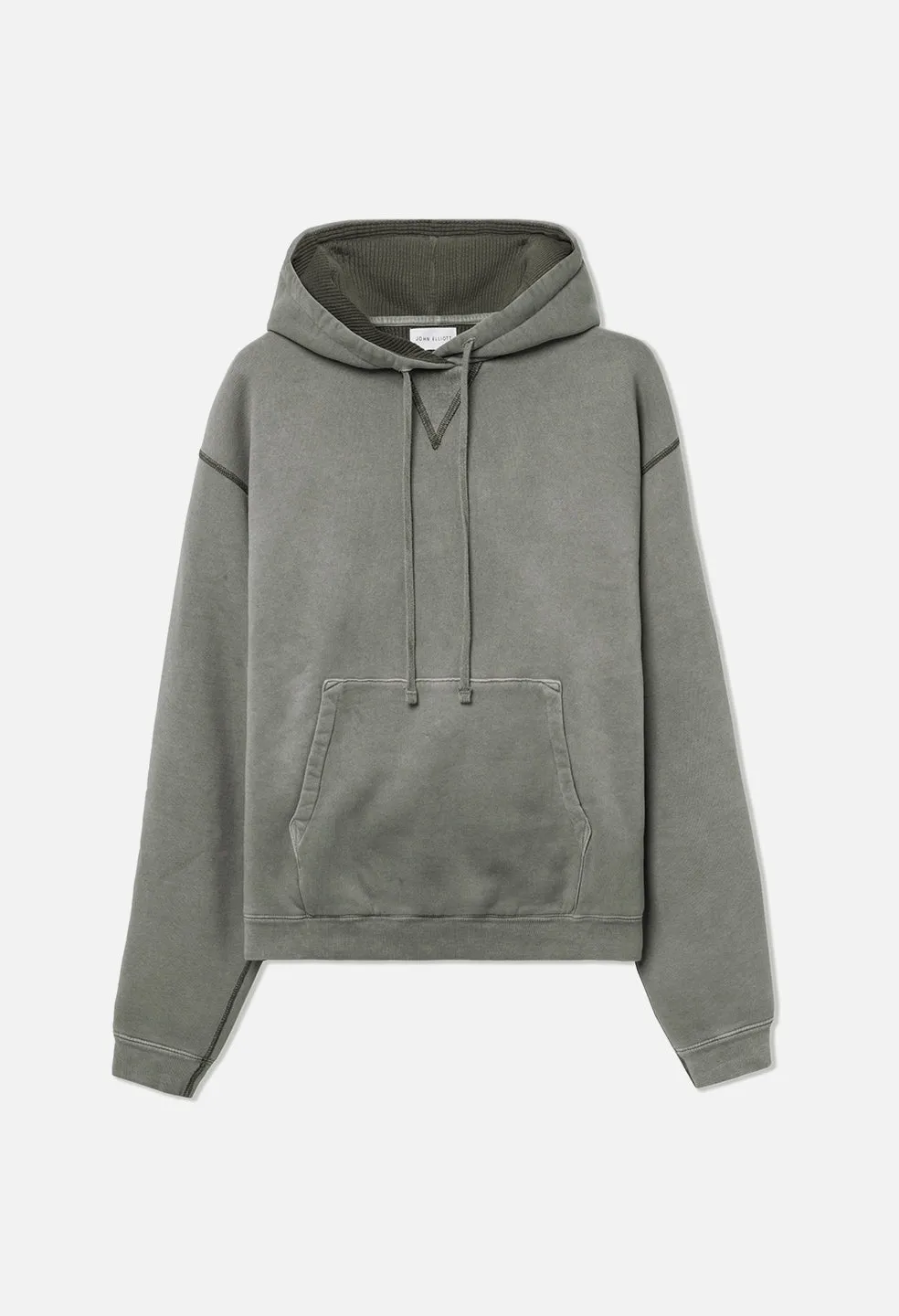 Thermal Lined Hoodie / Washed Olive