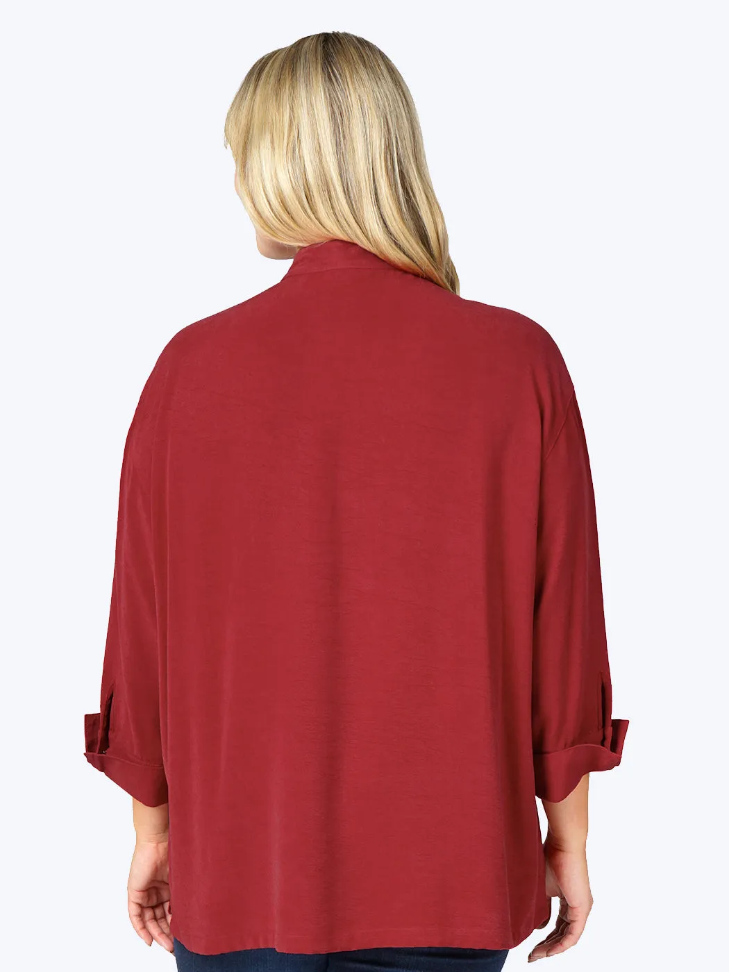 Tianello Plus Sized TENCEL™ "Taipei" Blouse