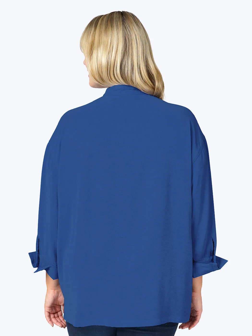 Tianello Plus Sized TENCEL™ "Taipei" Blouse