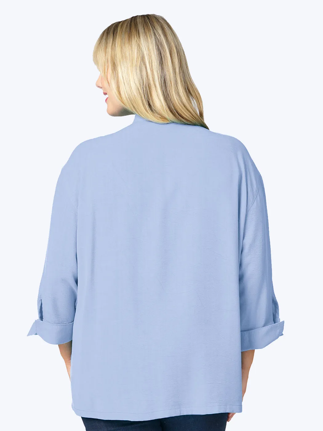 Tianello Plus Sized TENCEL™ "Taipei" Blouse