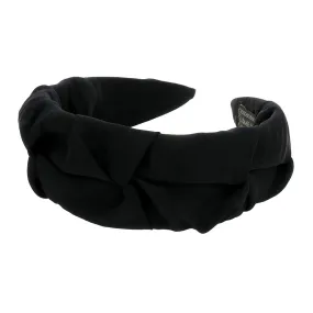 Trendy Pleated Solid Headband