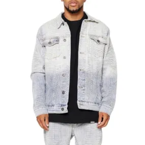 Valabasas Mr. Stitched Denim Jacket (Icy Azure) VLBS5483