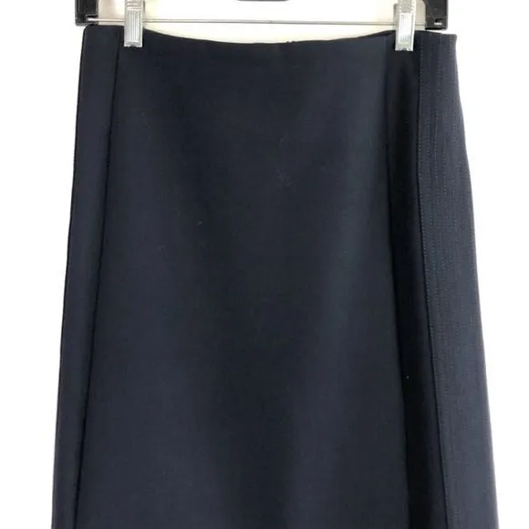 VictoriaBeckhamNavy MIDI Skirt